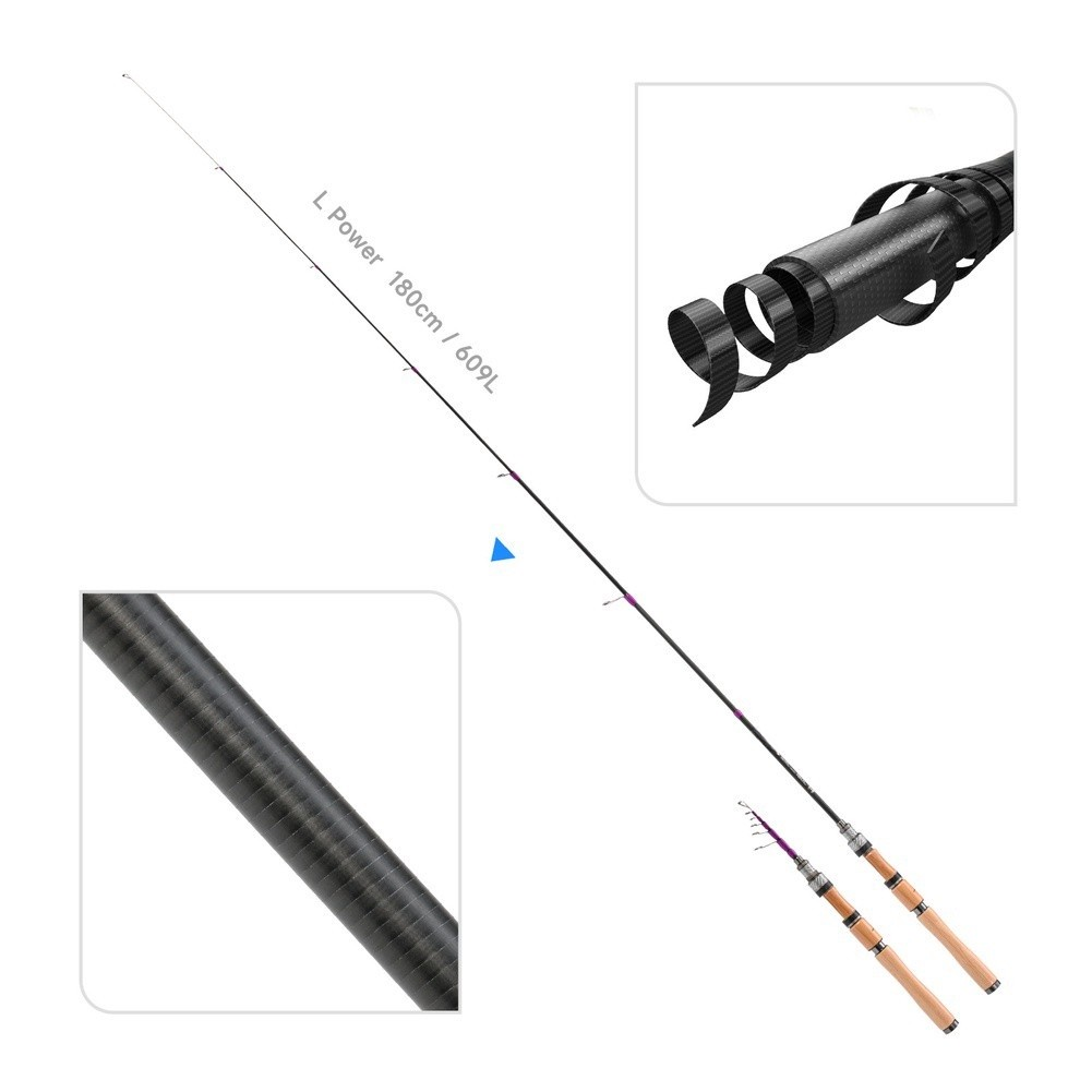 Fishing Rod Carbon Fiber - 1.8M BFS Özel L Aksiyonlu Olta
