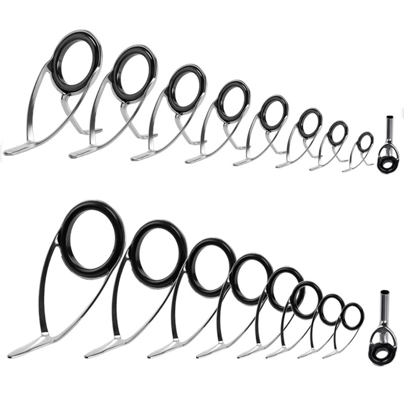 Fishing Rod Guide Replacement - 9 adet olta kılavuzları halka tamir
