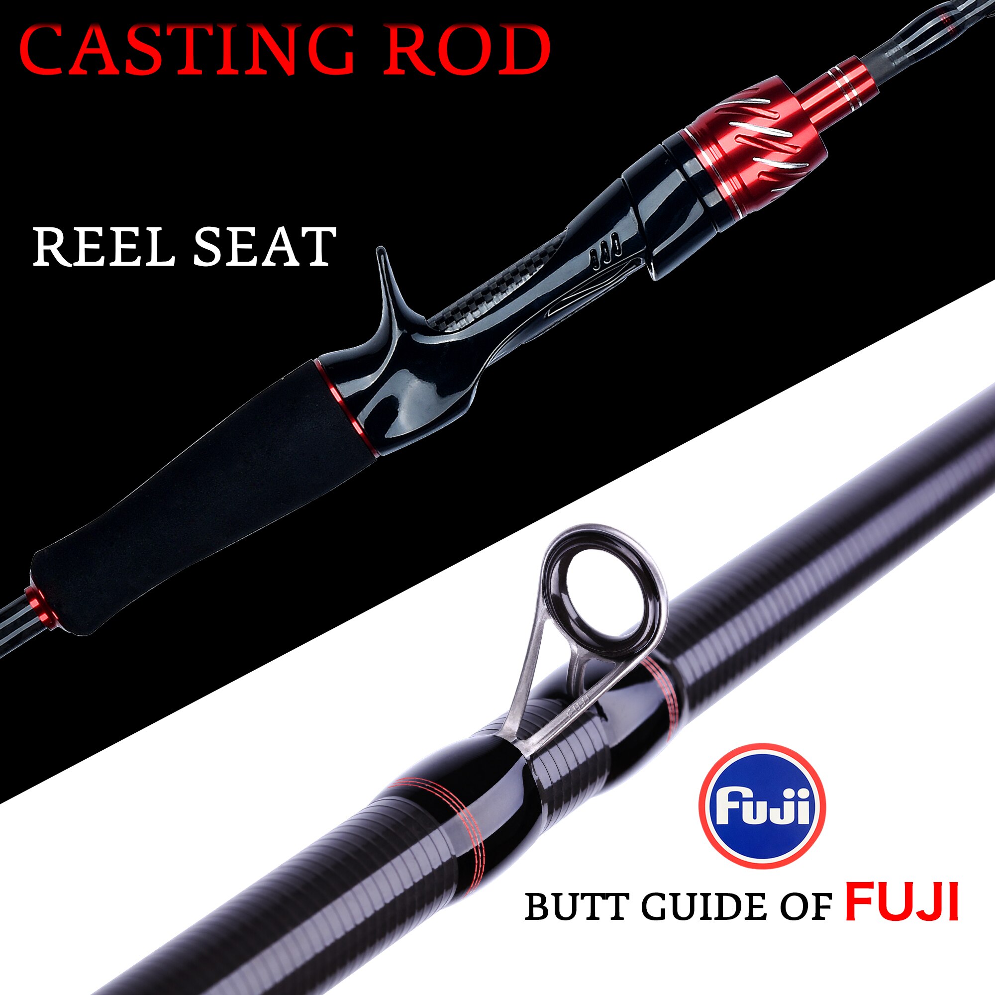 BIUTIFU gezgin iplik döküm Fuj - Fishing Rod Surf incelemesi ve fiyatı