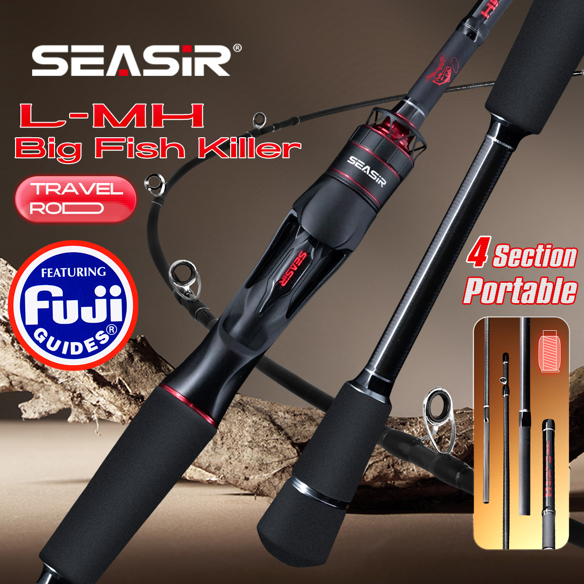 Seasir Salminus XF M/MH Spin v - Fishing Rod Surf incelemesi ve fiyatı