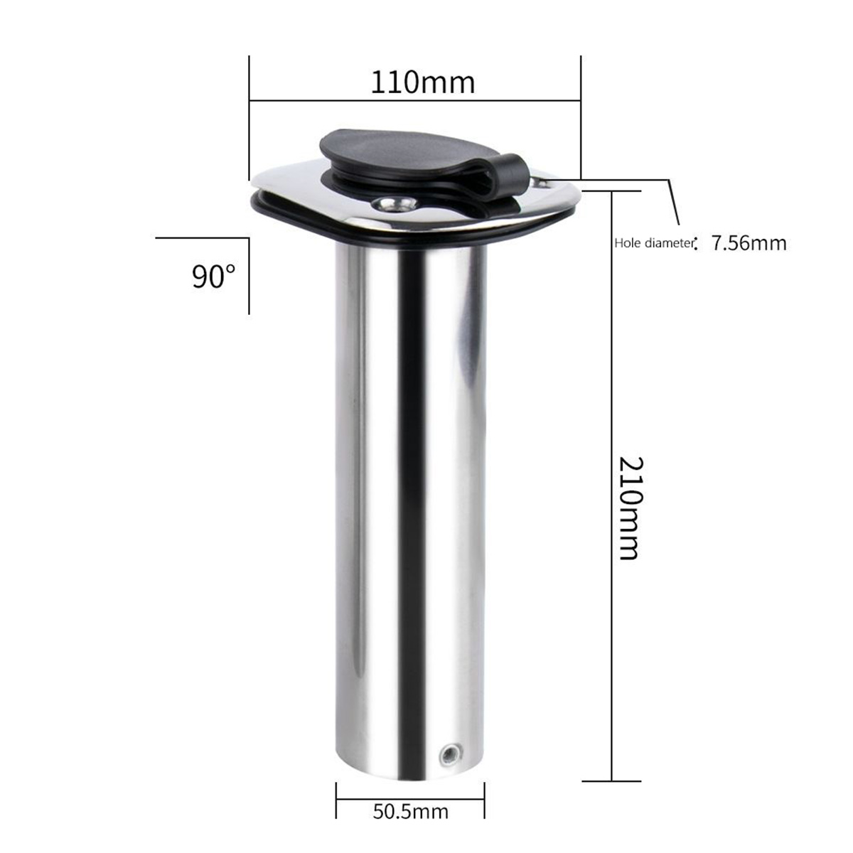 Paslanmaz Çelik Sabit Açılı (1 - Fishing Rod Holder incelemesi ve fiyatı