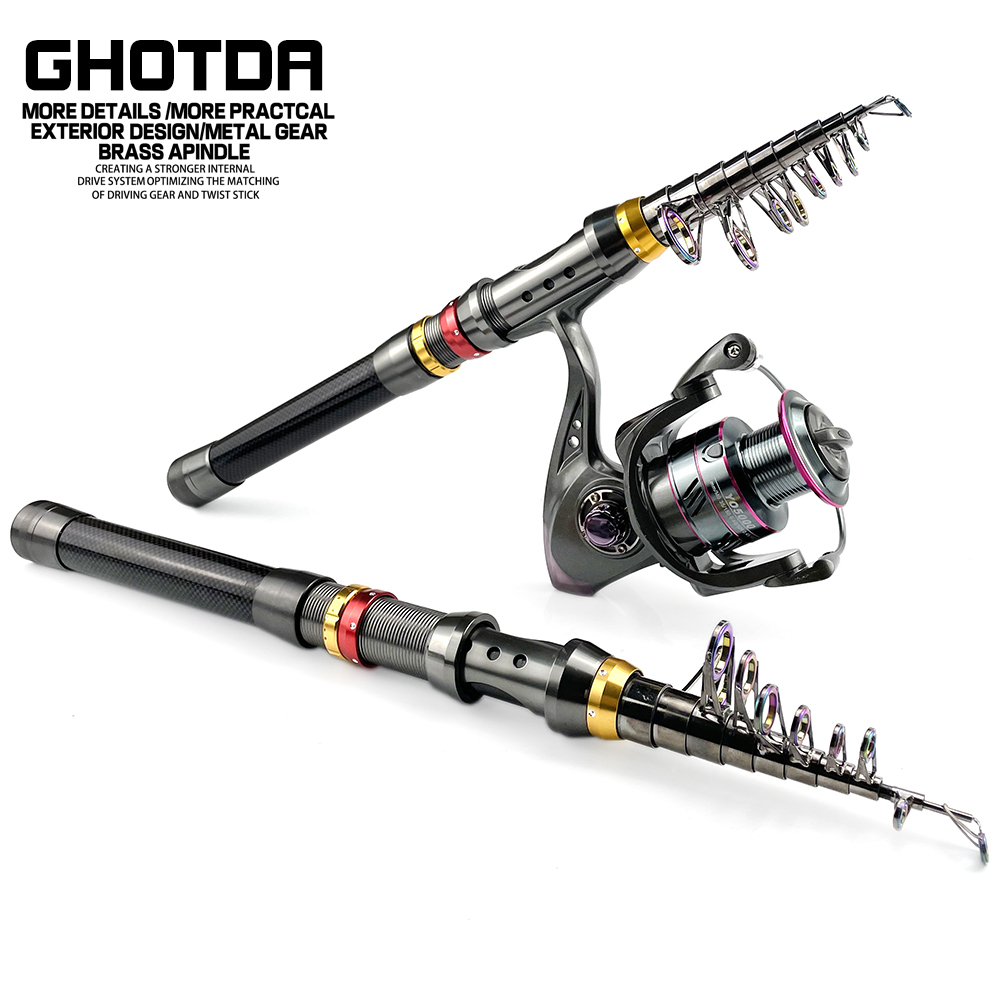 1.8-3.6m karbon Fiber İplik ol - Fishing Rod Surf incelemesi ve fiyatı