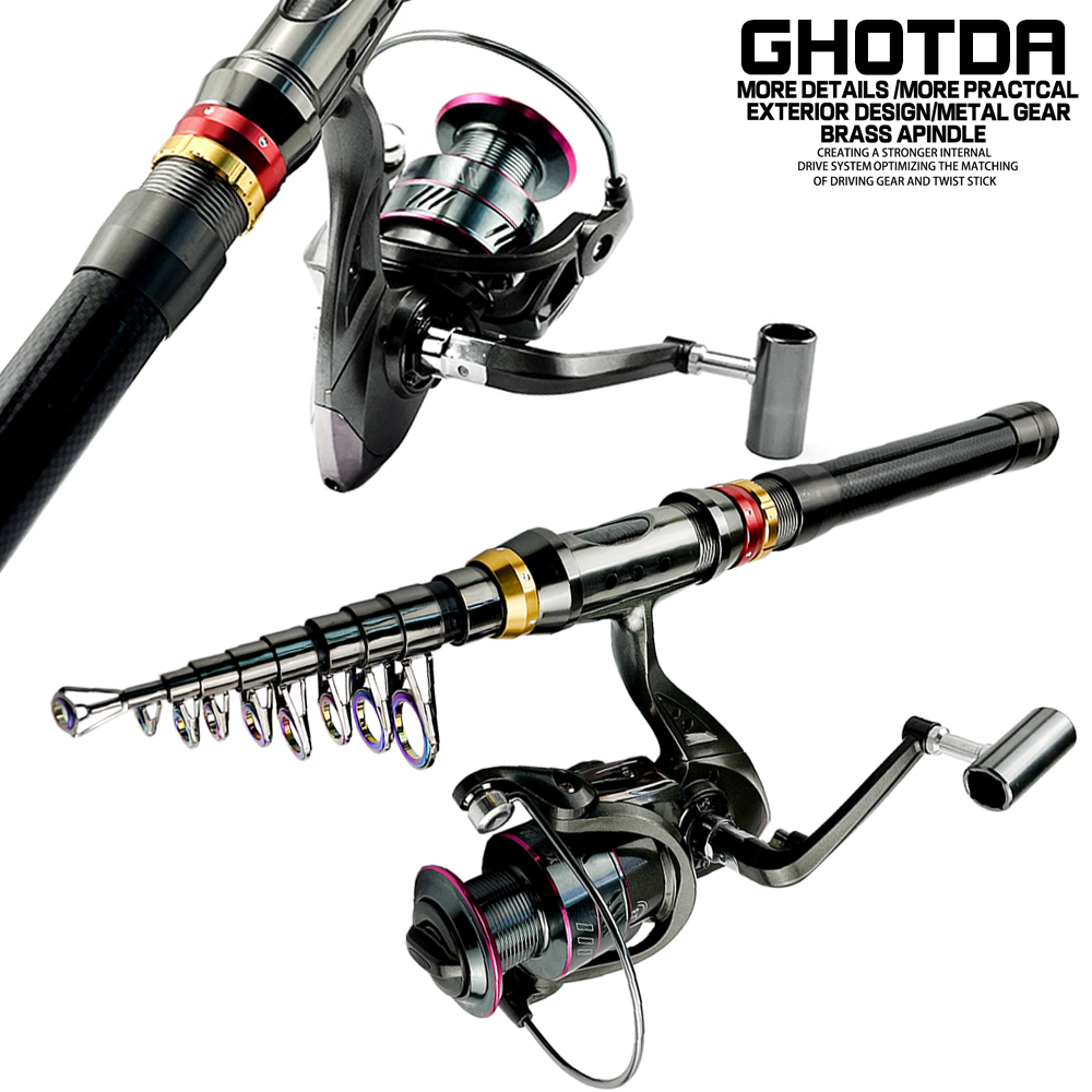 1.8-3.6m karbon Fiber İplik ol - Fishing Rod Surf incelemesi ve fiyatı