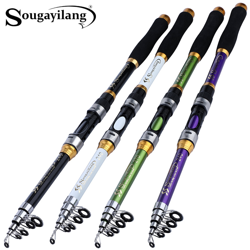 Sougayilang 4 renkler teleskop - Fishing Rod Surf incelemesi ve fiyatı